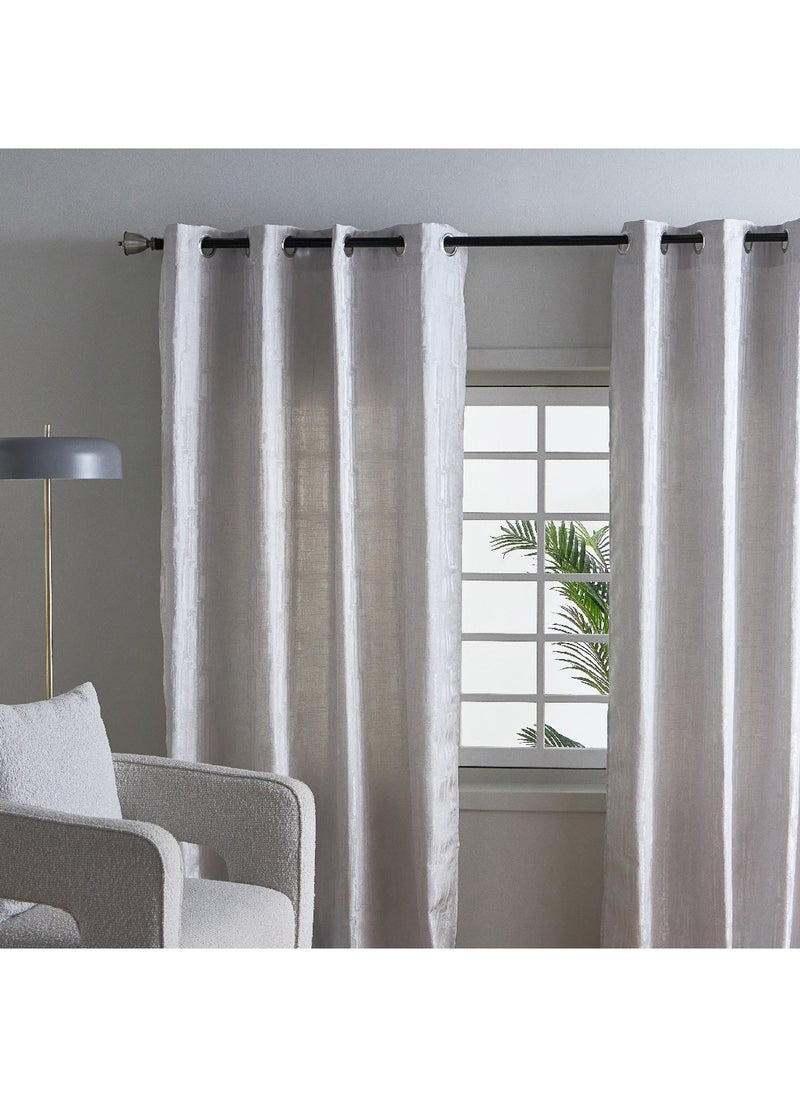 Home Box Coy 25 mm Extendable Double Curtain Rod with Finial 457 x 2.5 cm  - Image 4