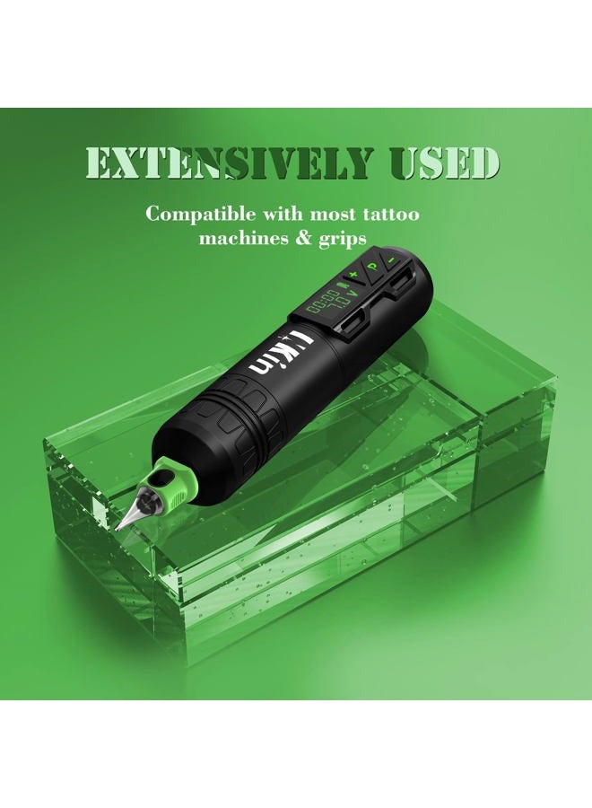 INKin Kelly Tattoo Cartridge Needles 9RS Round Shaders 16Pcs Soft Silicone Finger Ledge Disposable Tattoo Needles #10 Bugpin Long Taper for Wireless Tattoo Pen Machine Supply (1009RS) - Image 5