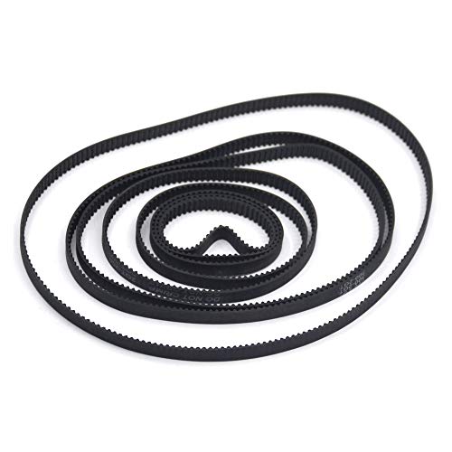 Befenybay 8PCS 2GT Closed Loop Rubber Belt Length 110mm 112mm 122mm 158mm 200mm 280mm 300mm 400mm Width 6mm for 3D Printer (Closed Belt) - Image 2