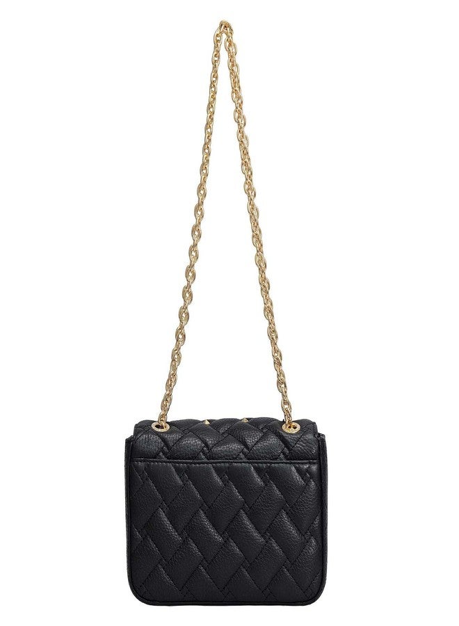 Da Milano Leather Black Shoulder Bag for Women (00230XSOL) - Image 4
