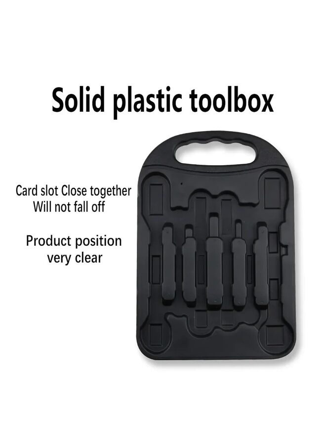 7Pcs Ratchet Combination Metric Wrench Tooth Gear Torque And Socket Wrench Nut Tools For Car Repair Socket Wrench Socket Wrench Set(Size:B) - Image 2