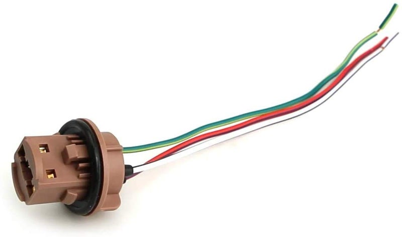 iJDMTOY 7440 7443 Wiring Harness Sockets Compatible with LED Bulbs, Turn Signal Lights, Brake Lights, Tail Lights - Image 5
