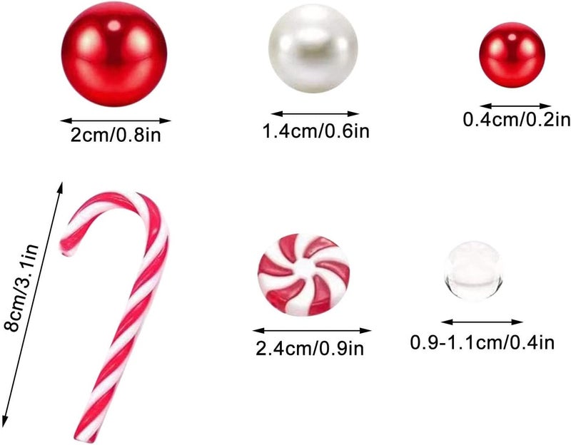 klarako 6054 Pcs Christmas Vase Filler Pearl Vase Filler Beads for Vase Floating Pearls Water Gels Beads Floating Candles for Christmas Centerpiece Home Table Party Decor - Image 4