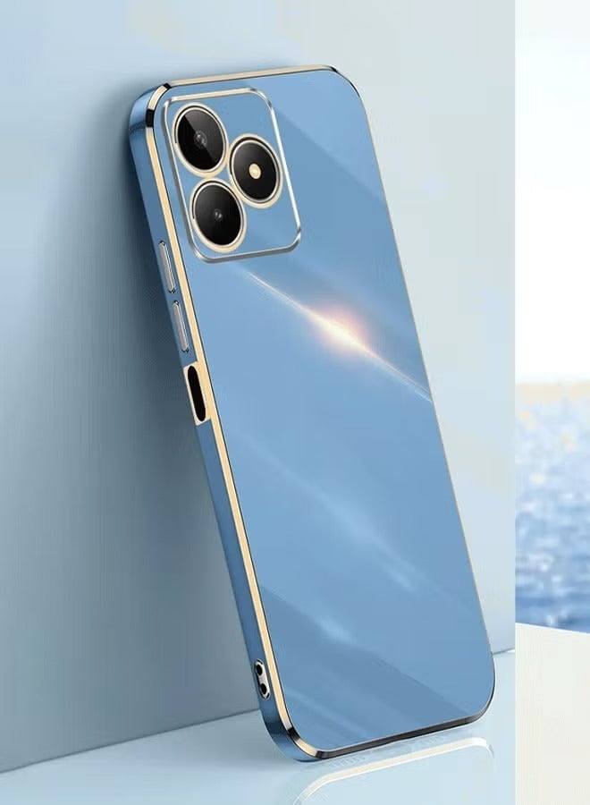 غطاء هاتف محمول realme Note 50 4G / realme C51 4G / realme C53 4G، غطاء خلفي ناعم بتشطيب فاخر، حماية كاملة مرتفعة للكاميرا