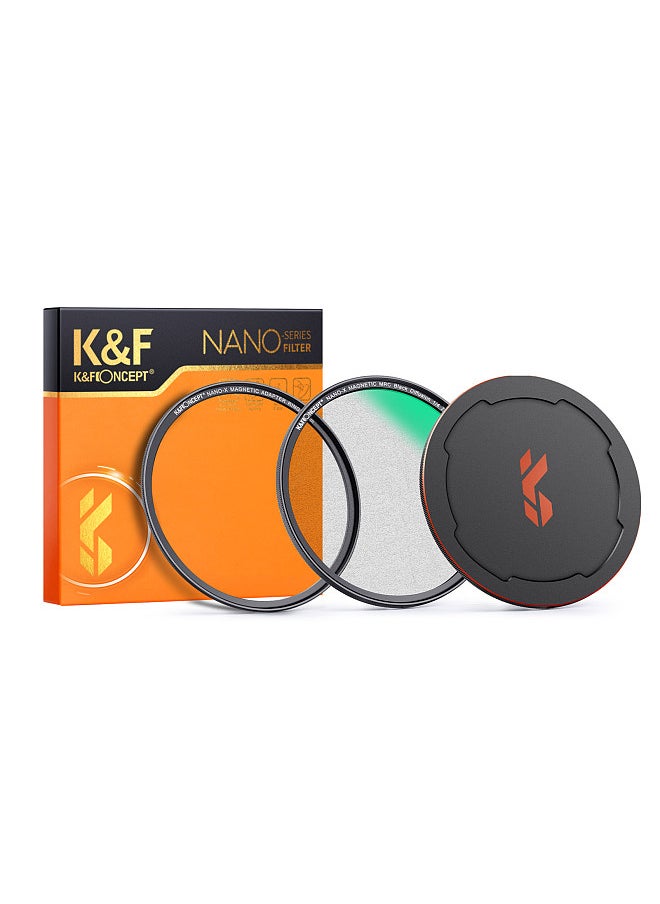K&F Concept NANO-X-1/4 Soft Focus Filter Diffusion Filter with Waterproof Dust-Proof FMC Green Film for Camera Lens 77mm Diameter  - Image 5