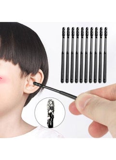 Generic 20 Pieces Disposable Ear Sticky Swabs, Pick Spiral Tips Wax Removal Tool Kit  - Image 4