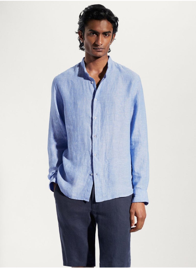 Mango Man - Essential Slim Fit Shirt - Image 1