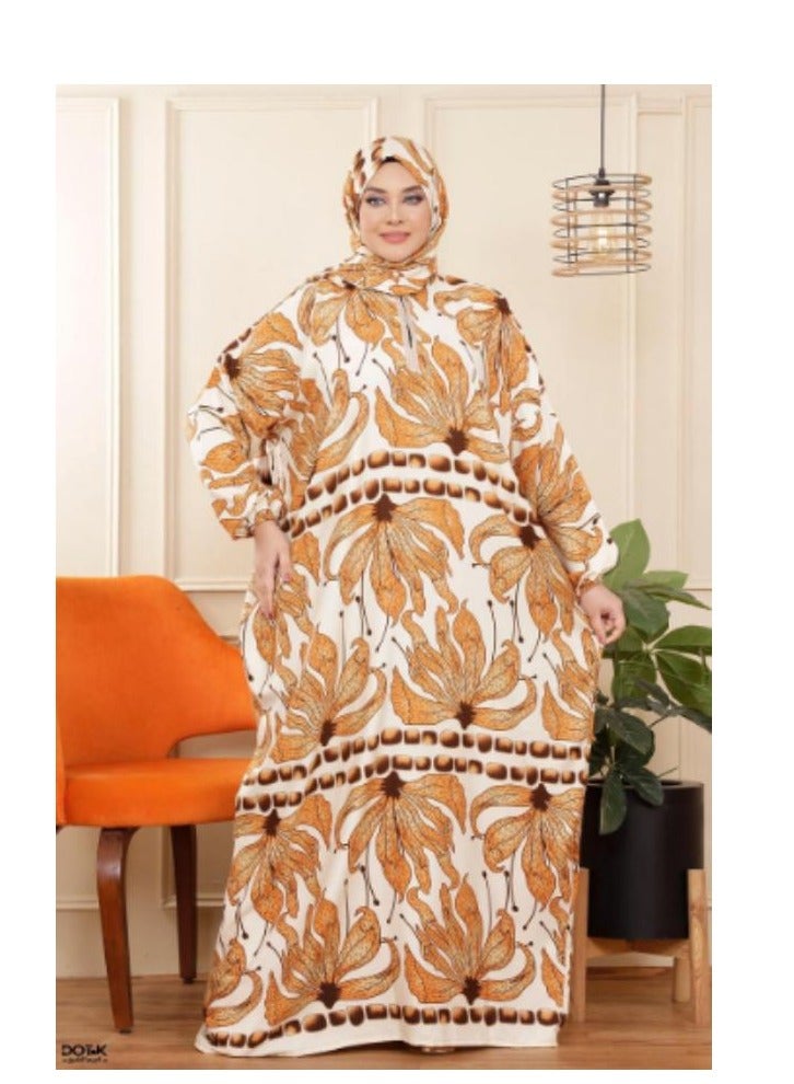 Free size esdal made of viscose material, 60/120 kg, with belt  - Image 1
