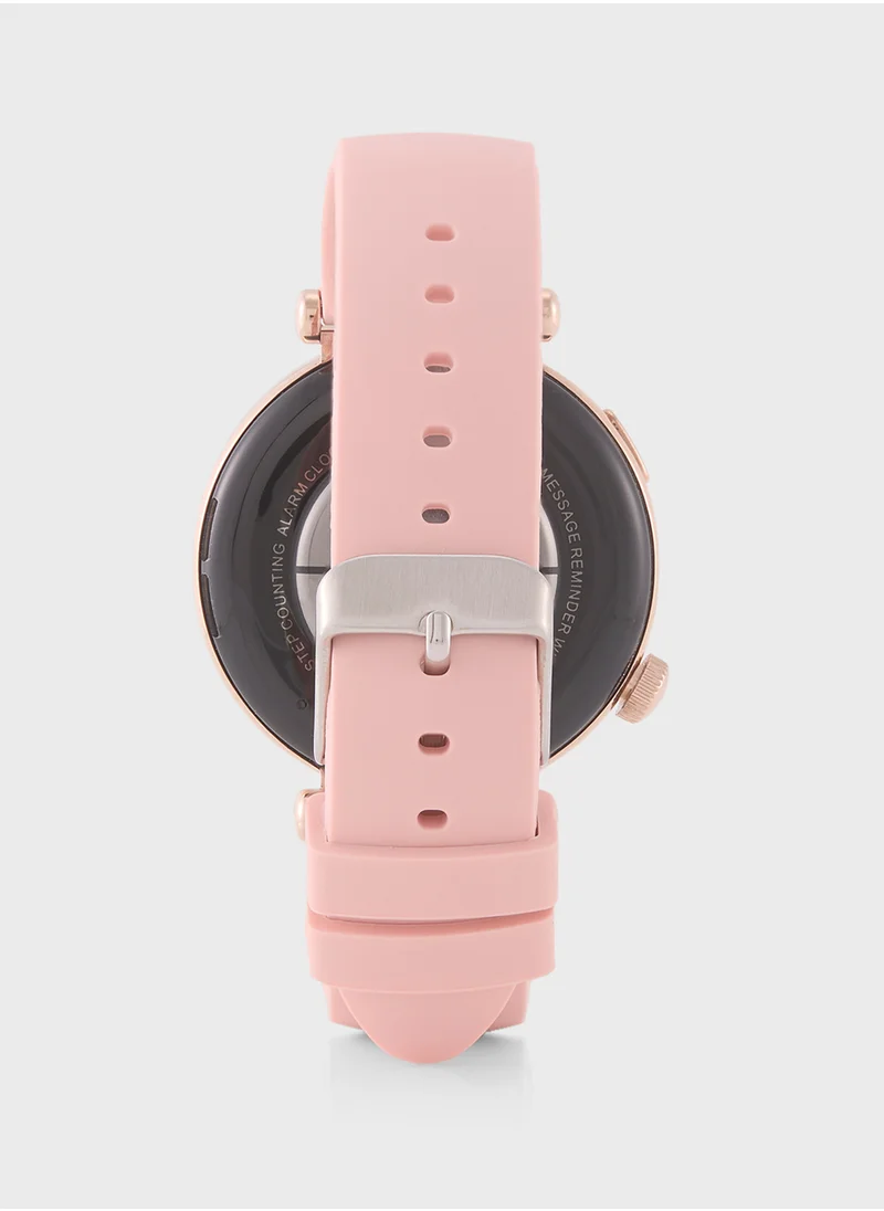 Generic Amoled Smart Watch With Bluetooth Call, Heart Rate, Blood Pressure And Blood Oxygen Monitoring