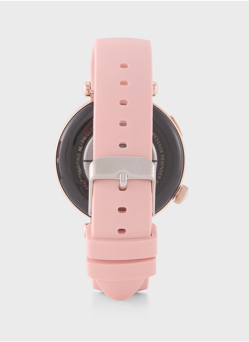Ginger Amoled Smart Watch With Bluetooth Call, Heart Rate, Blood Pressure And Blood Oxygen Monitoring  - Image 4