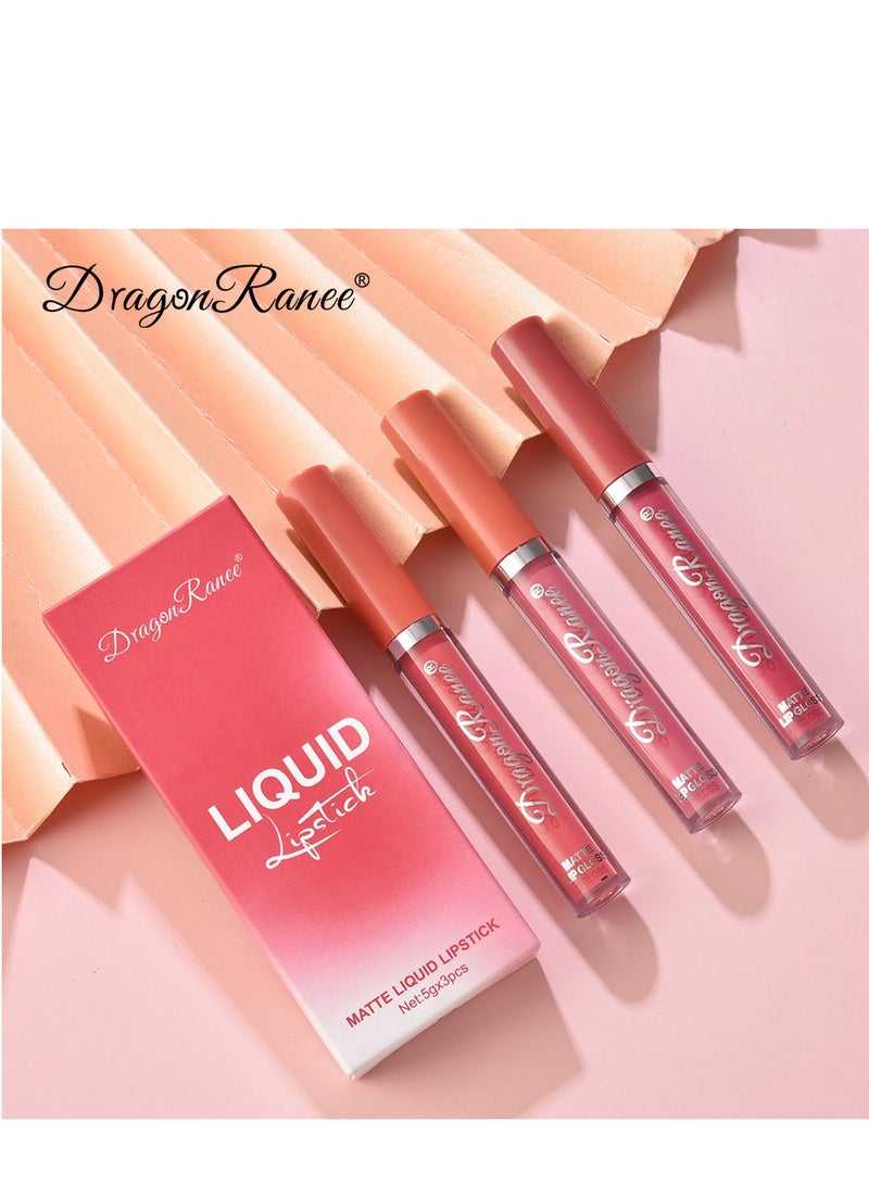 Dragon Ranee LIQUID LIPSTICK MATTE LIQUID LIPSTICK 5G*3PCS - Image 2