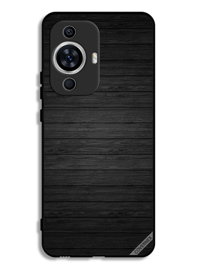 Covernex Huawei nova 12s Protective Case Cover Dark Wooden Pattern  - Image 1