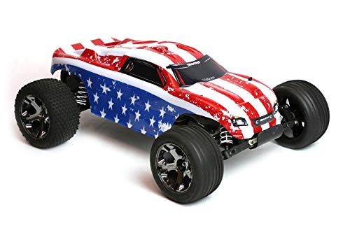 SummitLink Compatible Custom Body Flag Strip Style Replacement for 110 Scale RC Car or Truck Truck not Included RST01 - Image 1