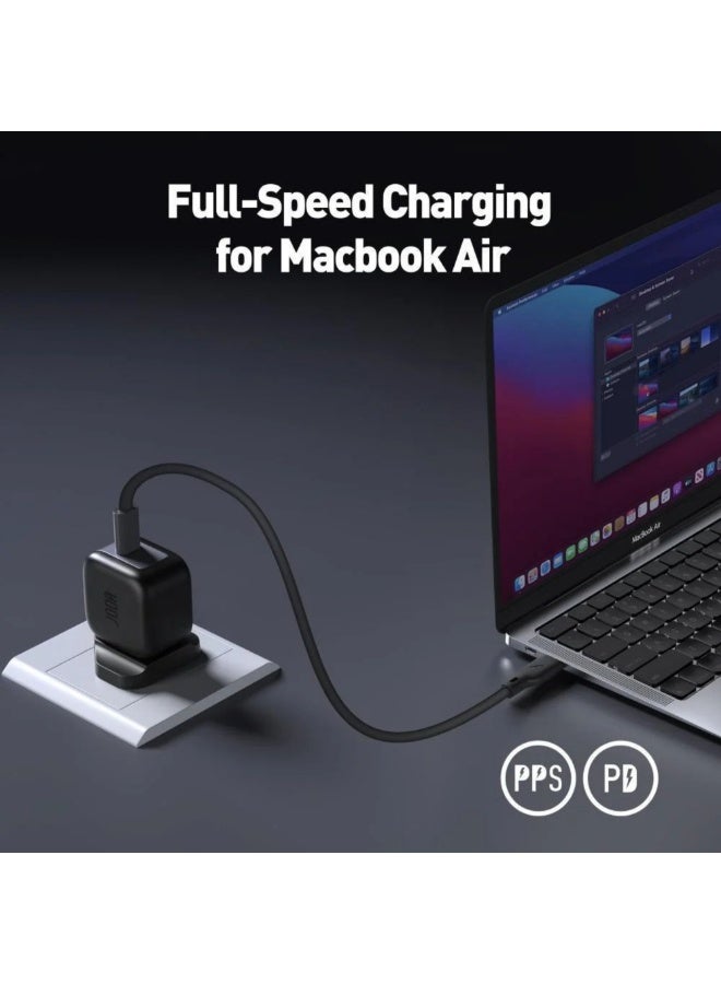 جودا شاحن جداري + شاحن سيارة من JODA بقوة 30 واط بمنفذ Type-C – أسود - Image 2