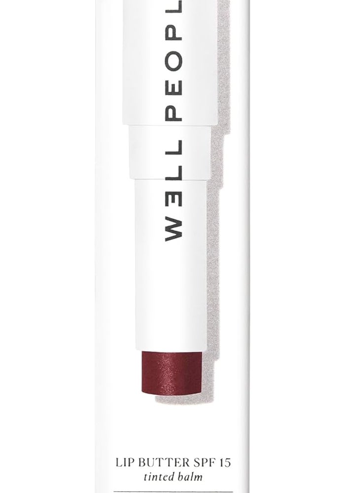 W3LL PEOPLE Lip Butter SPF 15 Tinted Balm - Hydrating Lip Balm with Sun Protection and a Hint of Color in Wine - Image 4