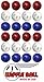 WIFFLE Ball Bulk Pack of 24 Balls Includes Set of 8 Each Official Red White and Blue Balls USA Outdoor Game Limited Edition with Bonus Wristband - Image 4