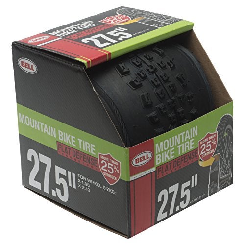 BELL 7091043 Flat Defense Mountain Bike Tire, 27.5" x 1.95-2.10", Black - Image 4