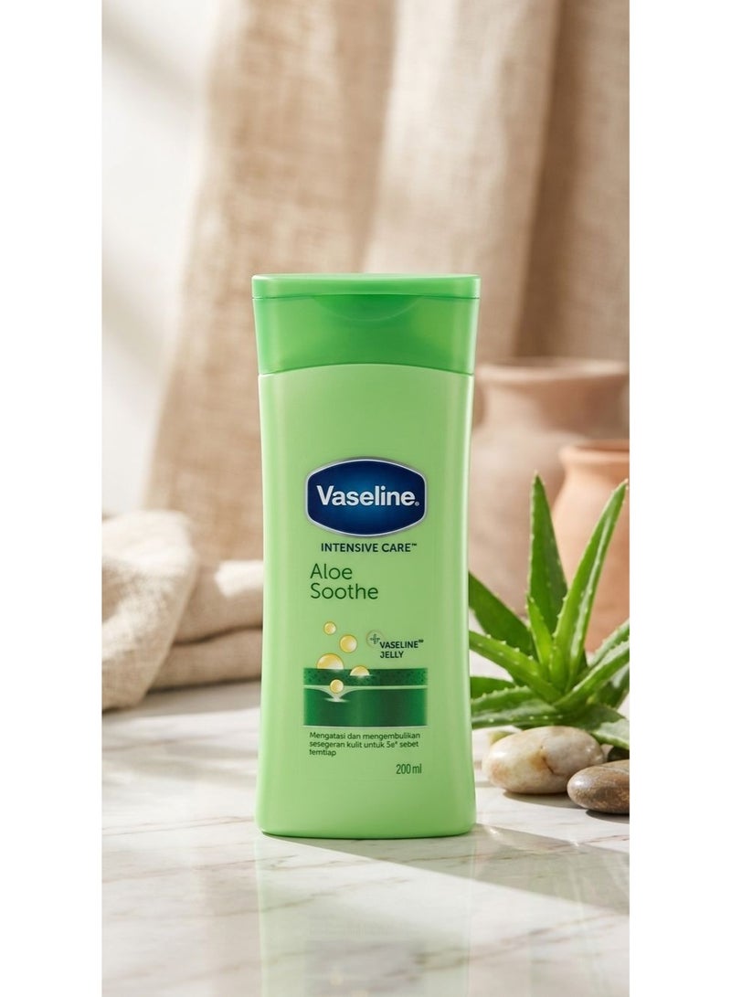 Vaseline Intensive Care™ Aloe Soothe Body Lotion – 200ml - Image 1