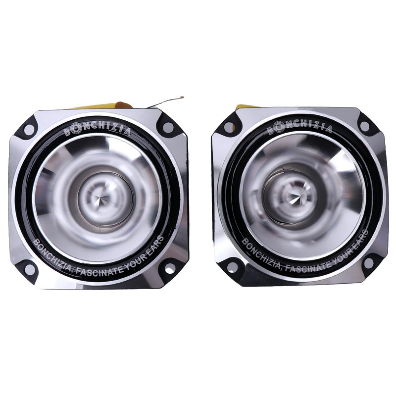 BONCHIZIA Super tweeters, Bullet Tweeters for Car Audio, 1 inch Tweeters, Speakers Car Audio, High Compression Titanium Super Bullet Tweeter with Crossover Capacitor (Pair) Loudspeakers - Image 3