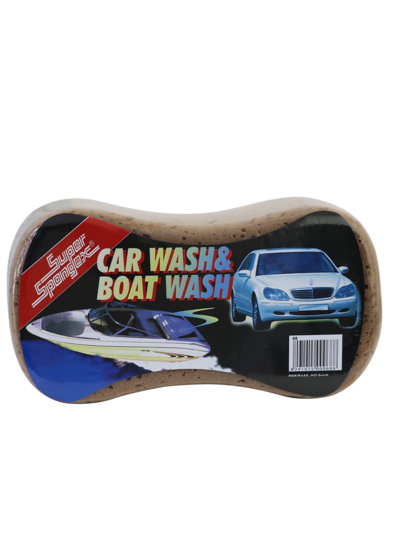 Super Spongex Super Spongex [Pack of 3] UltimateFlex Car & Boat Wash Sponge - Large, Durable, and Multi-Purpose Cleaning Sponge for All Vehicles and More  - Image 1