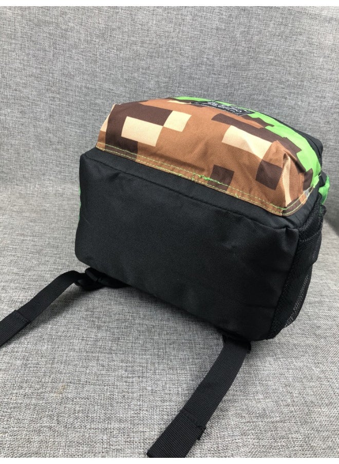 Generic - Minecraft Backpack - Durable Student Kids Rucksack - Image 1