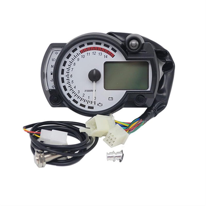 DEMULAX Digital Motorcycle Speedometer Cluster - Image 1