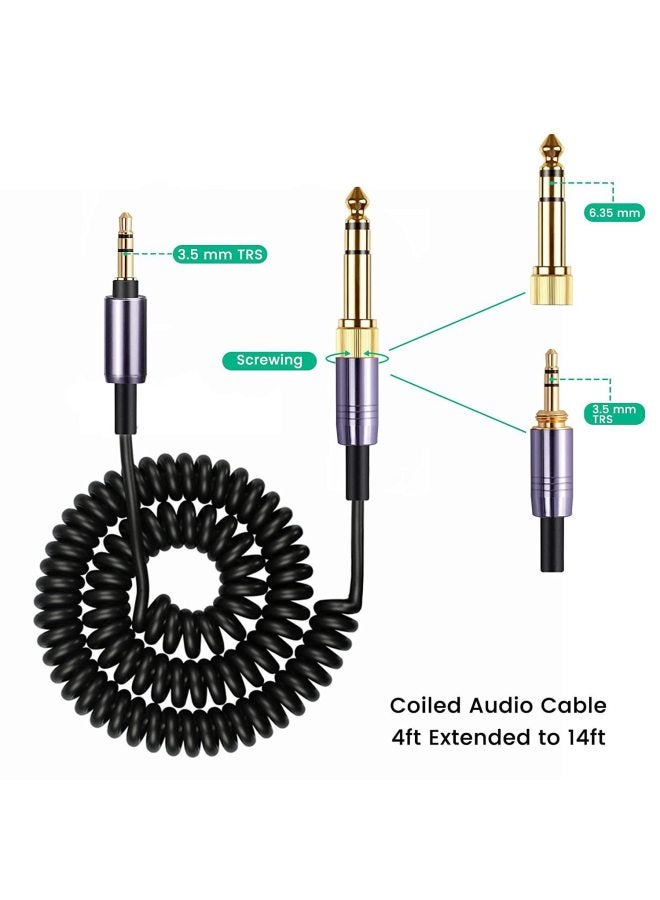 Exclusive For Sony WH-1000XM2 XM3 XM4 H900N XB910N Headset Audio Cable-Color:Black-Length:1.5 M  - Image 2