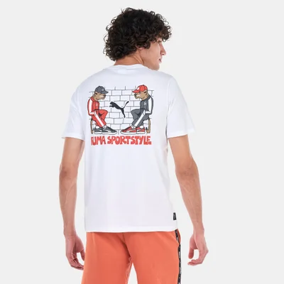 PUMA Men's Graphics Street Cats T-Shirt