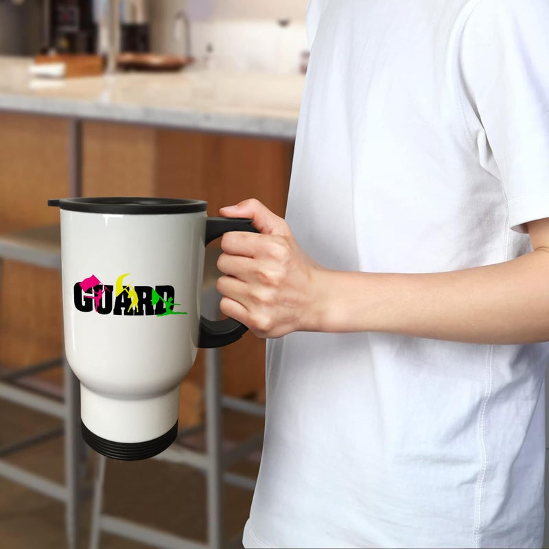 3Dروز مج مطبوع عليه كلمة "Guard" مناسب للسفر - Image 2