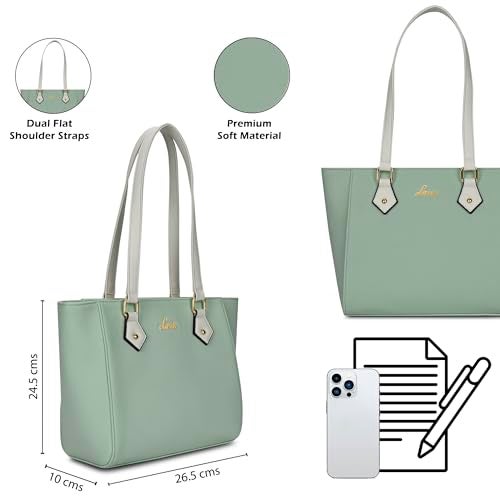 Lavie Pastel Women's Gracie Tote Bag | Tote Bag for Work | Ladies purse | Stylish Shoulder Bag | Gift for Women - Image 3
