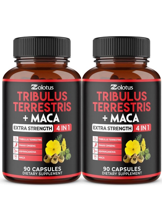 Zolotus Zolotus 2 Packs Tribulus Terrestris with Maca Root Ashwagndha Root, Panax Ginseng - 6 Months Supply  - Image 1