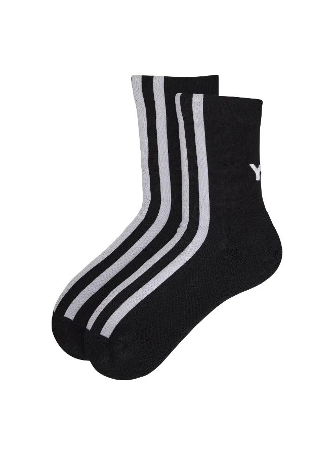 Adidas Adidas Y-3 STRP SOCK Black FASHION Socks FOR MEN & WOMEN 8.5 - 10