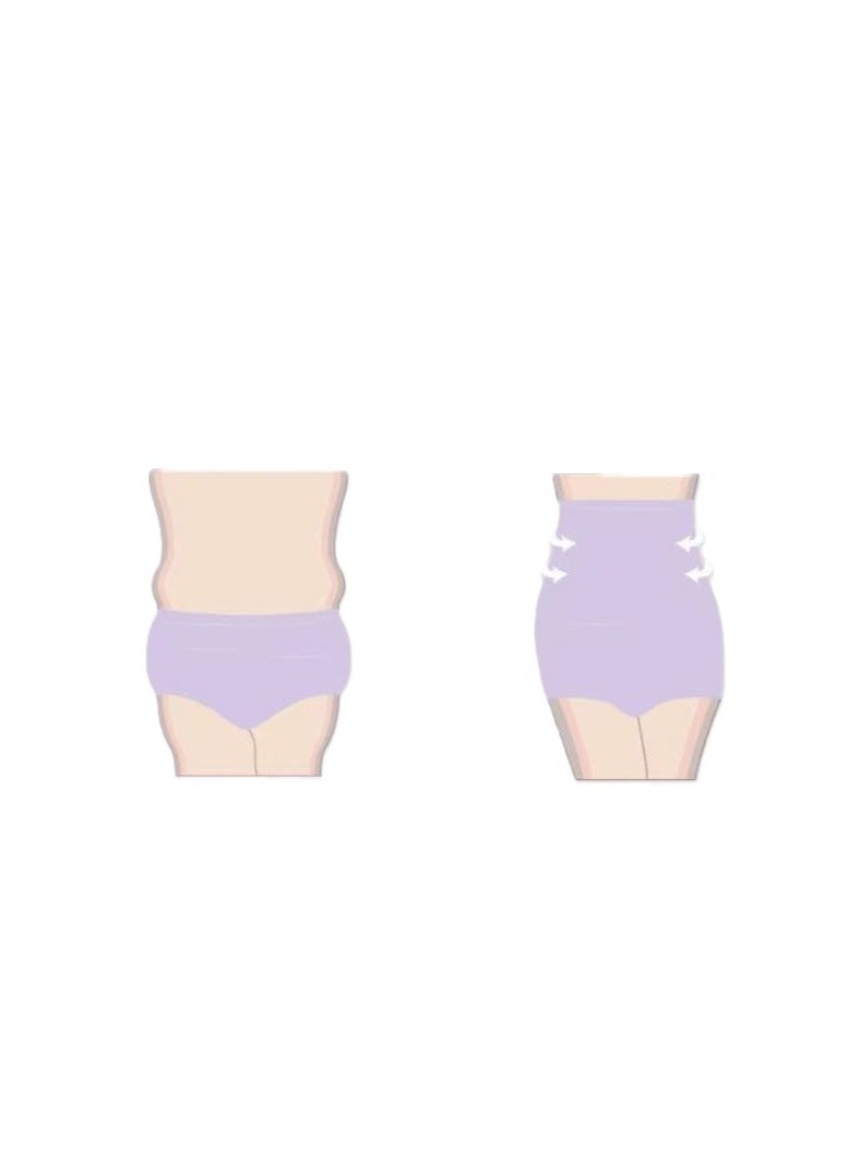 Women's High Waisted Corset Shorts with Gold Print - Perfect for body sculpting and unparalleled comfort. Maximum stretch to waist 42cm. - Image 4