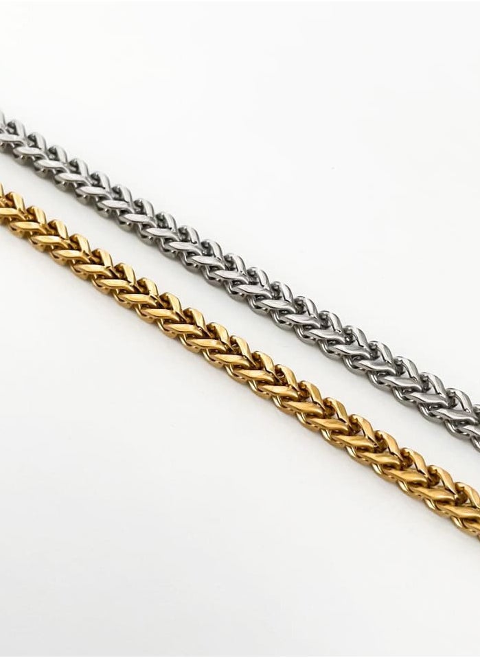 Clé de Lune - Thick Bulky Layering Chain Necklace - Image 1