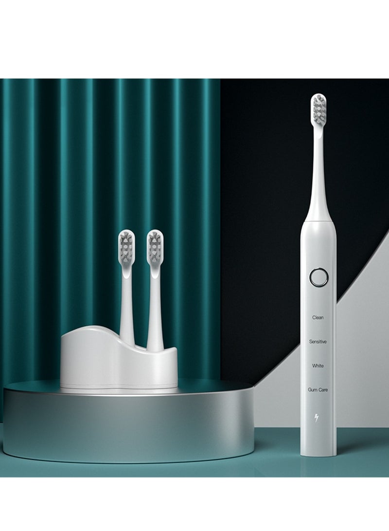 Electric toothbrush for adults unlimited fully automatic charging waterproof soft bristle sonic toothbrush - Image 2