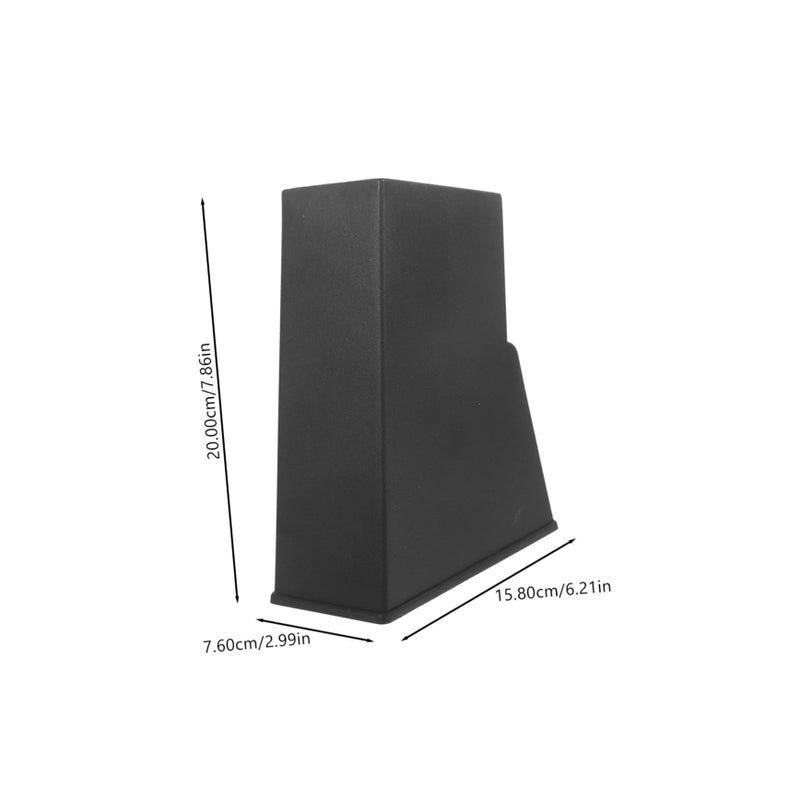 Multipurpose Cutter Holder Stand With Drainage Smooth Plastic Design Easy Cleaning Space Saving - Image 3