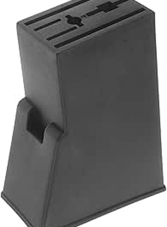 Multipurpose Cutter Holder Stand With Drainage Smooth Plastic Design Easy Cleaning Space Saving - Image 1
