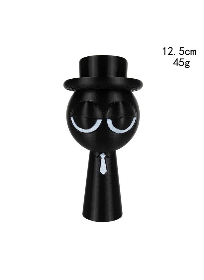 Generic - Rhythm Box Hand-made Doll Depler Simon Jeven Music Game Peripheral Model Ornaments-Color:Large Blake - Image 1