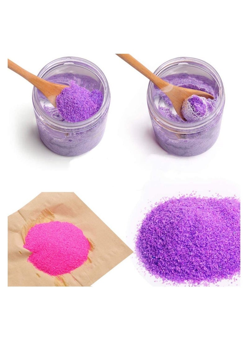 JOLLITY LLC - 12 Pack Magic Sand Fantastic Never Gets Wet - Amazing Hydrophobic Space, Colored Play Toys for Kids & Adults - Image 1