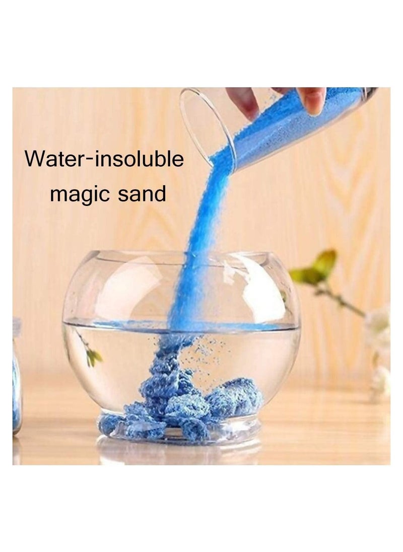 JOLLITY LLC - 12 Pack Magic Sand Fantastic Never Gets Wet - Amazing Hydrophobic Space, Colored Play Toys for Kids & Adults - Image 1