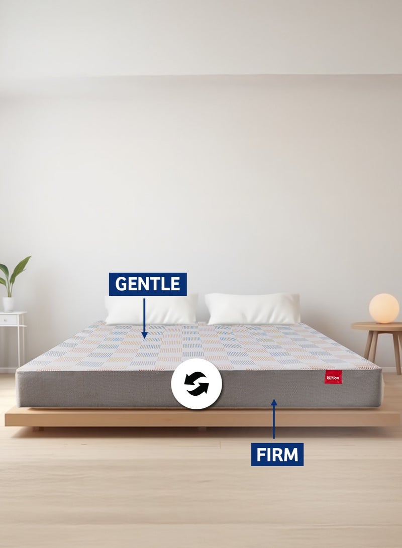 Kurlon Kurl-On Dual Mattress | Dual Comfort | Soft & Firm Support | Dual Reversible Mattress | High Resilience (HR) Foam | Single Size Bed Mattress| 200Lx90Wx20H cm | 10 Yrs Warranty - Image 3