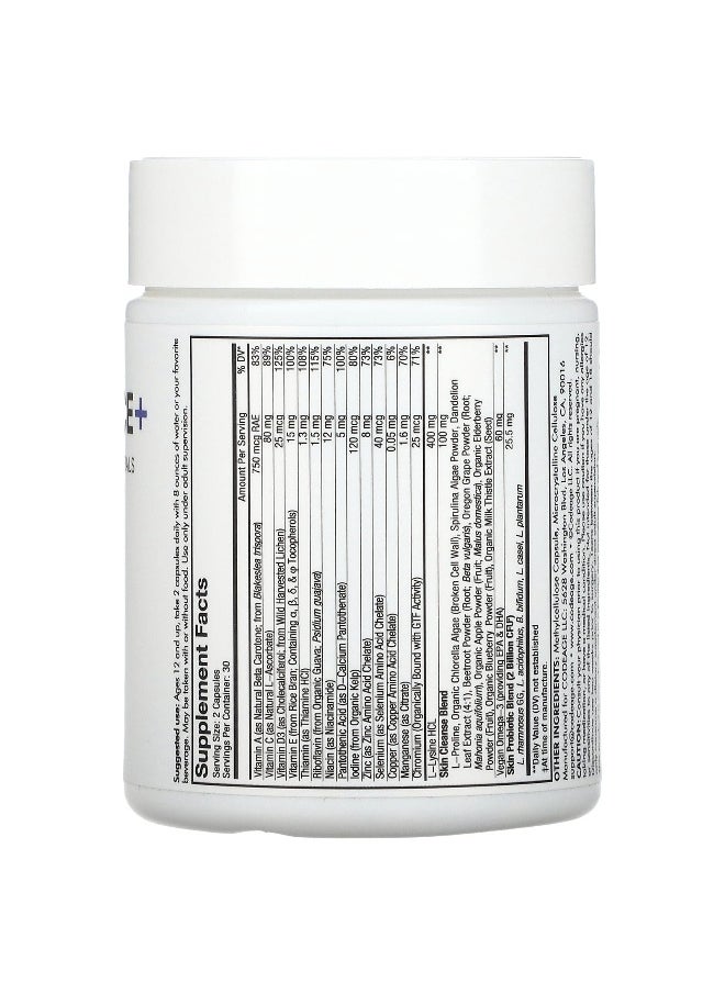Codeage - Codeage, Teen Clearface Vitamins, 60 Capsules - Image 1