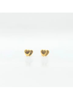 Double Heart Gold Earrings | Stainless Steel | Gold Plated - pzsku/Z21DB9459BD6A8E9D8425Z/45/_/1731739753/93537d6e-9656-4505-a318-cef9cf4d3247