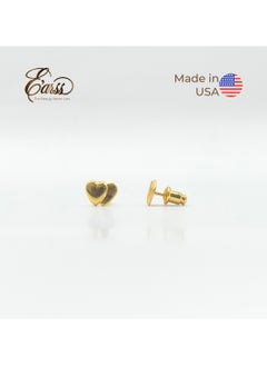 Double Heart Gold Earrings | Stainless Steel | Gold Plated - pzsku/Z21DB9459BD6A8E9D8425Z/45/_/1731739754/d5d12509-e68b-4f63-98f3-f71fdf506a45