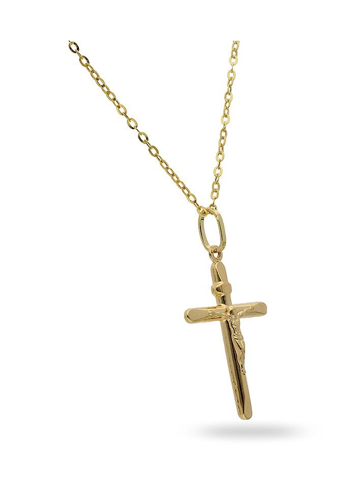 FK Jewellers Gold Necklace (Chain with Cross Pendant) 18KT - FKJNKL18KU1002 - Image 2