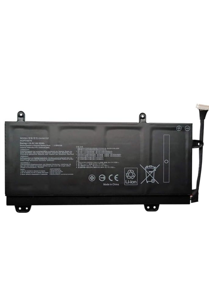 Terabyte Replacement C41N1727 Laptop Battery for Asus Zephyrus GM501 GM501G GM501GM GM501GS ROG GU501 GU501GM Series Notebook 0B200-029000000 15.4V 55Wh - Image 1