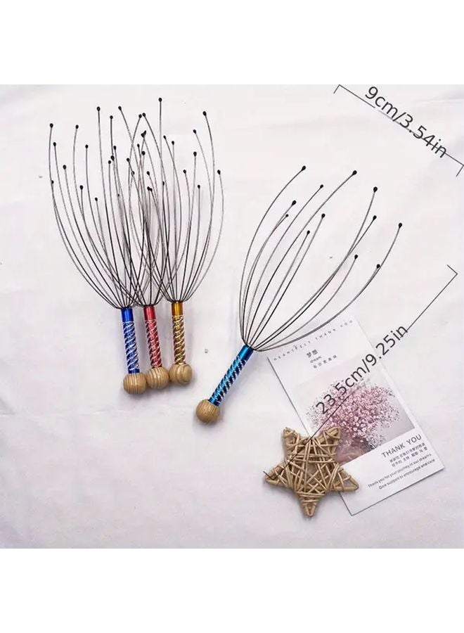 13 قطعة من مداعبة رأس الأخطبوط لمخالب فروة الرأس لاسترخاء الجسم وتخفيف التوتر - Image 4