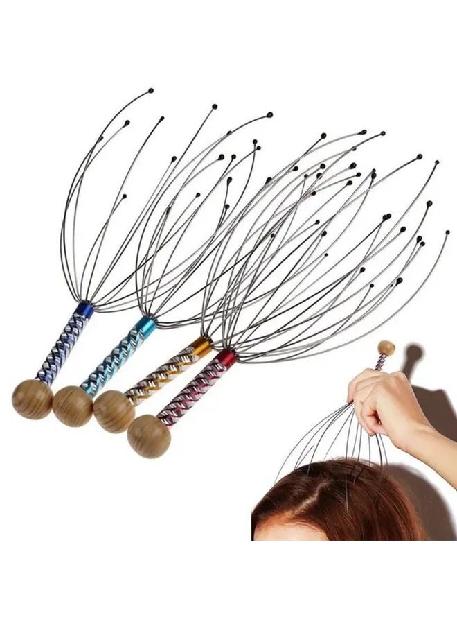 13 قطعة من مداعبة رأس الأخطبوط لمخالب فروة الرأس لاسترخاء الجسم وتخفيف التوتر - Image 3