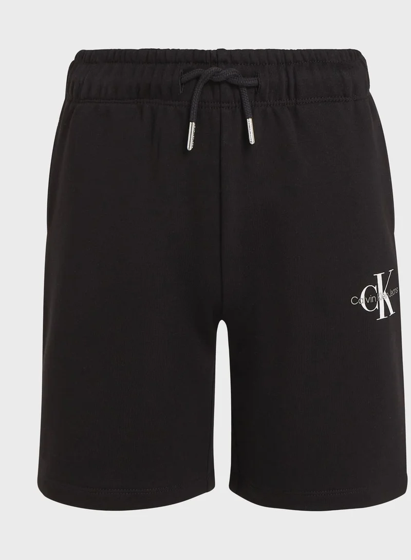 Calvin Klein Jeans Kids Monogram Shorts