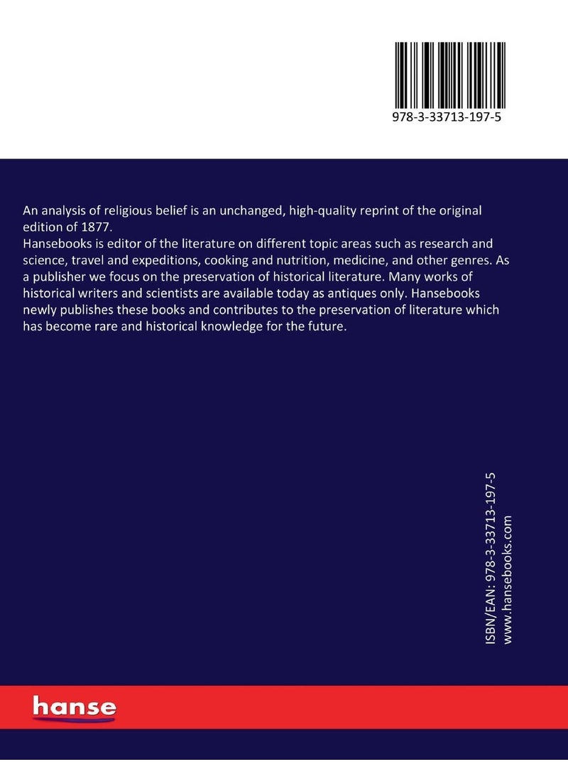 An analysis of religious belief  - Image 2
